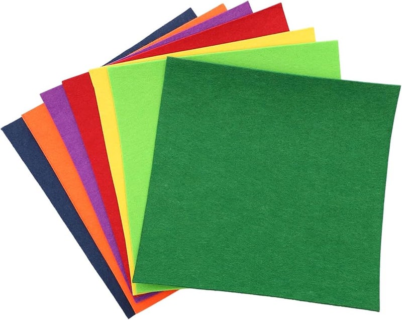 7 Sheets Thick Nonwoven Felt Fabric For Sewing DIY Crafts Handmade Kit Adults - Image 1